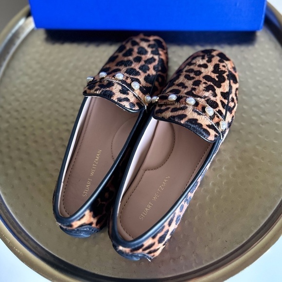 Stuart Weitzman Genuine Calf Hair Loafer - Picture 5 of 8